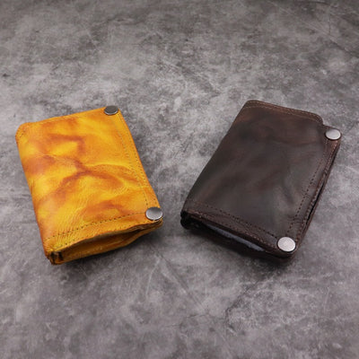 Cartera Larga para Hombre Estilo Retro Europeo con Múltiples Compartimentos - Image 23