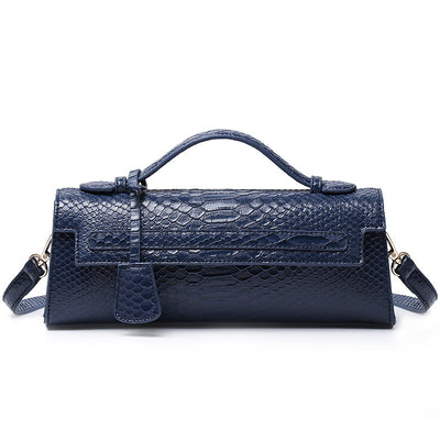 Bolso Bandolera de Cuero Texturizado Avestruz - Image 14