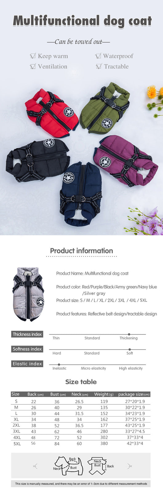 Chaleco para Perro - Ropa Cómoda para Mascotas Pequeñas - Image 9