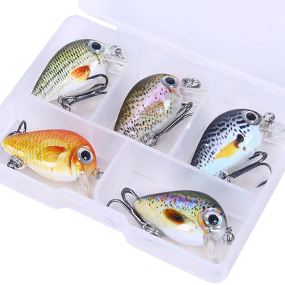 Set de 5 Señuelos Miniatura 1.5G para Pesca de Precisión - Image 2