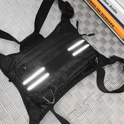 Bolsa Táctica Reflectante con Estilo Mecánico para Herramientas - Image 3