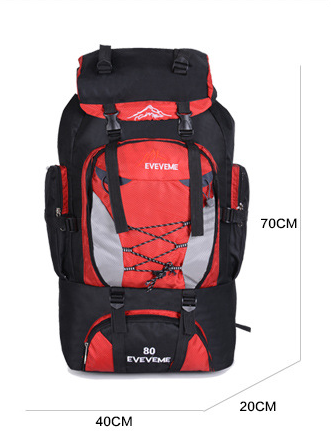 Mochila de Senderismo 80L Ultraligera para Hombre y Mujer - Image 11