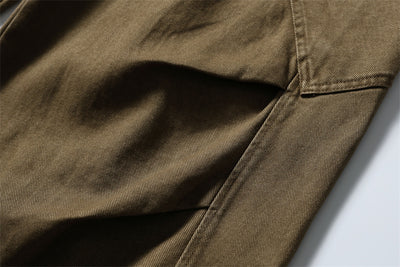 Overol Retro Japonés de Colores Sólidos - Diseño Holgado y Casual - Image 20