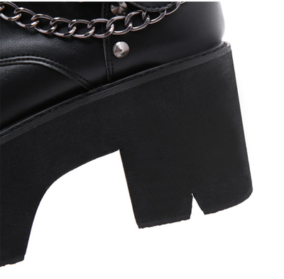 Botas Martin Plataforma con Tacón Grueso para Mujer - Image 10