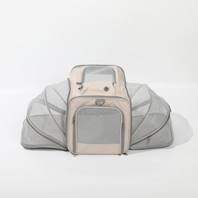 Mochila Transportadora para Mascotas Respirable de Gran Capacidad - Image 8