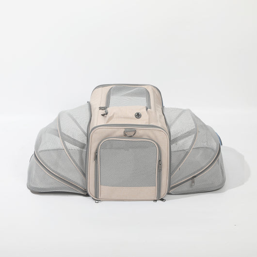 Mochila Transportadora para Mascotas Respirable de Gran Capacidad - Image 8