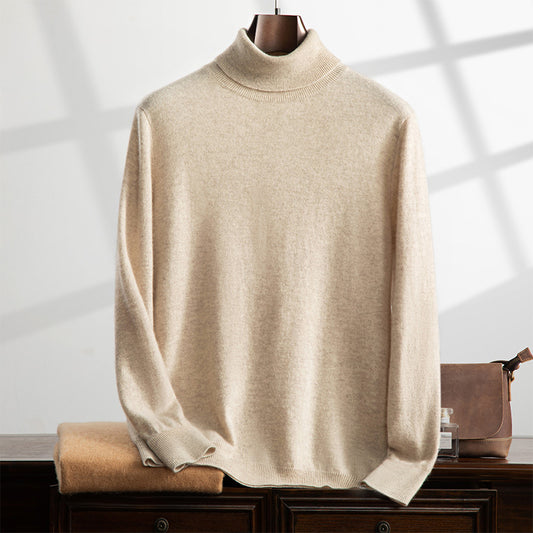 Camisa Casual de Cachemira con Cuello Alto para Otoño Invierno - Image 2