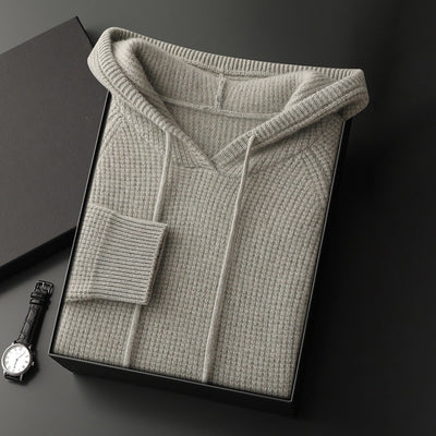 Suéter de Cachemira con Capucha para Otoño e Invierno - Image 7