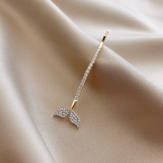Pasador de Cabello Sirena con Diamantes - Clip Elegante para el Pelo - Image 8