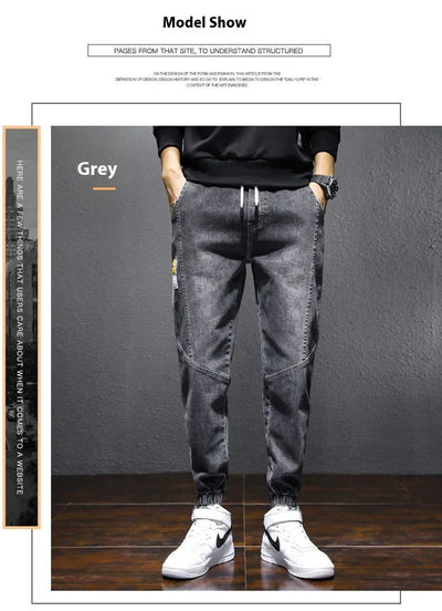 Pantalones Cargo Holgados con Tobillera para Hombre - Estilo Harlan Cropped - Image 8