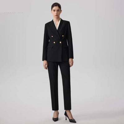 Traje de Negocio para Mujer - Conjunto Camisa y Pantalón Primavera Verano - Image 8