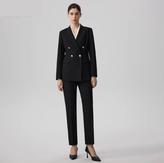 Traje de Negocio para Mujer - Conjunto Camisa y Pantalón Primavera Verano - Image 8