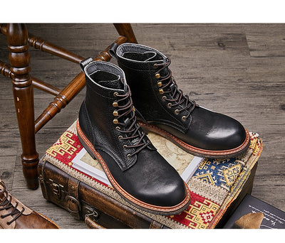 Botas Martin Retro Gruesas para Primavera y Otoño - Image 13