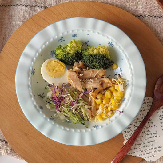 Platos de Cerámica con Diseño de Copos de Nieve - Vajilla Elegante para Desayuno y Postres - Image 6
