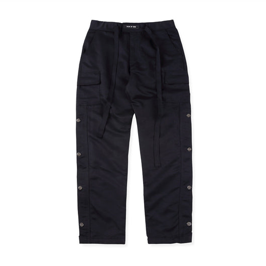 Pantalones de Nylon con Cinta Decorativa y Cierre Velcro - Image 4