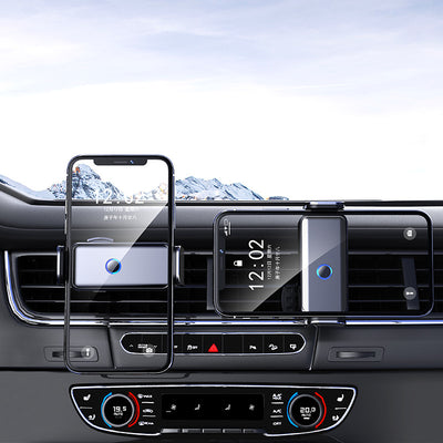 Soporte Móvil para Auto con Carga Inalámbrica y Ventilación Automática - Image 11