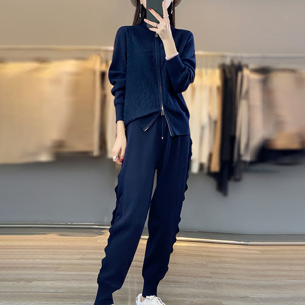Conjunto Deportivo de Lana Pura para Otoño e Invierno - Image 9
