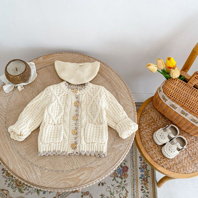 Suéter Tejido Niña Cuello Redondo Diseño Personalizado - Image 17
