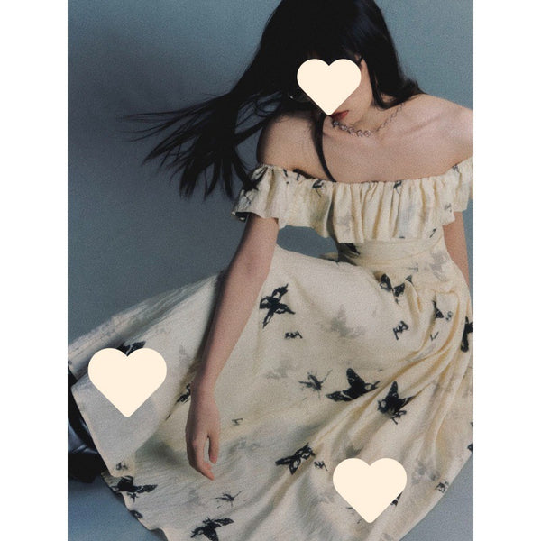 Vestido Mariposa Estilo Francés con Toque de Elegancia