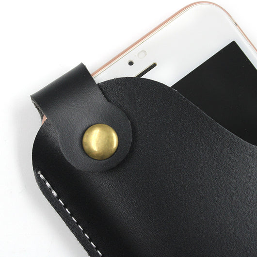 Cinturón de Cuero con Bolsillo Portátil para Celular - Image 14