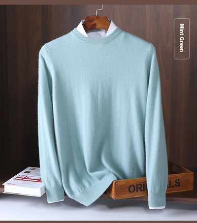 Suéter Escote V Lana Estilo Coreano - Polera Base Versátil - Image 30
