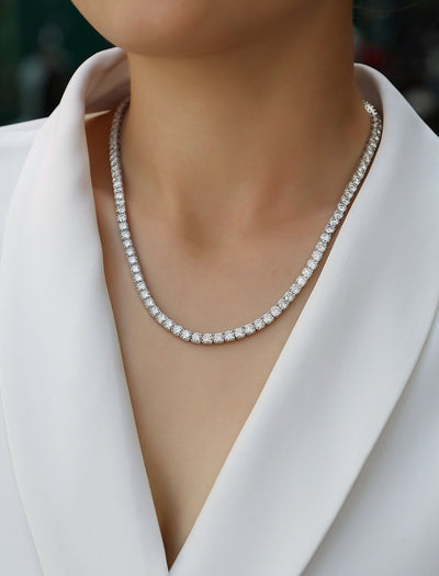 Collar Río Estrellado - Joya de Lujo en Plata S925 y Moissanita Premium - Image 6