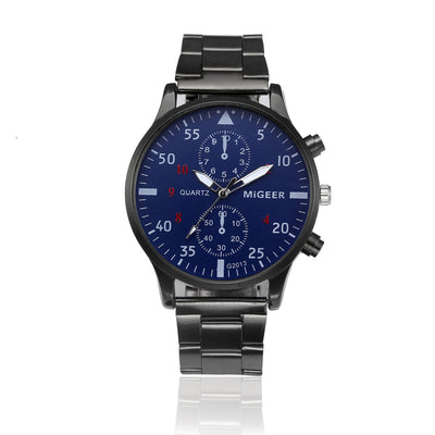 Reloj Deportivo de Acero Inoxidable para Hombre con Movimiento de Cuarzo - Image 3