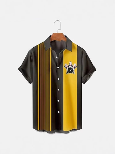 Camisa Bowling Hombre Impresión Digital 3D - Image 16