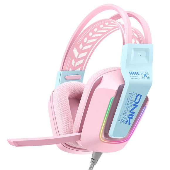 Auriculares Gaming Alámbricos con Luz LED