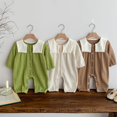 Pijama Enterizo Bebé Osito Adorable con Cierre Twist