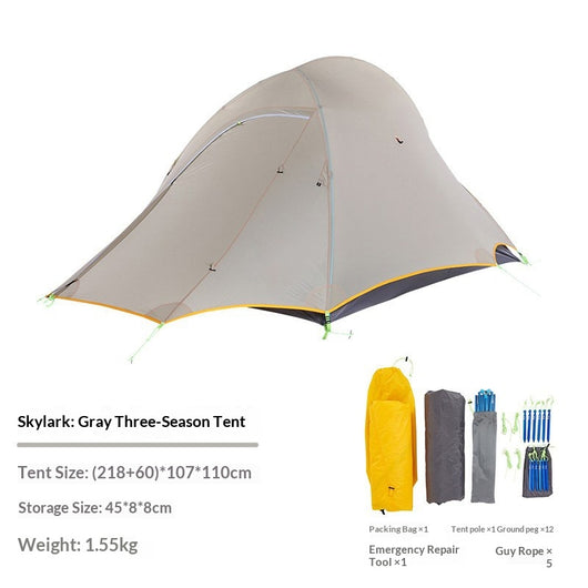 Tienda de Campaña Ligera Impermeable para Trekking y Cicloturismo - Image 10