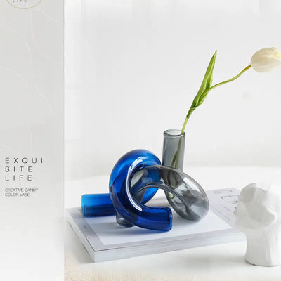 Arreglo Floral Hidropónico en Botella de Vidrio - Decoración Moderna para el Hogar - Image 16