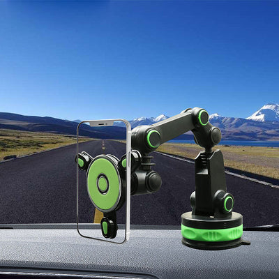 Soporte Magnético para Celular en Auto con Ventosa Ajustable