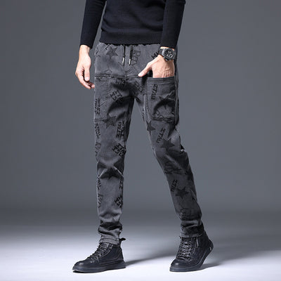 Pantalones Casuales Slim Fit de Corte Recto para Hombre - Image 2