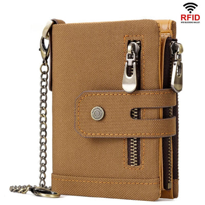 Billetera Trifold Multicolor para Hombre - Diseño Personalidad - Image 11