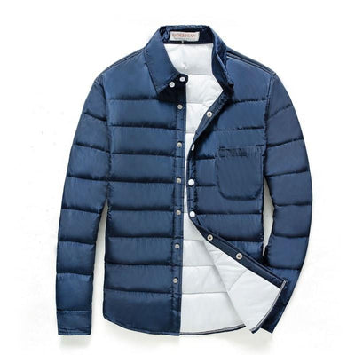 Chaqueta Acolchada Térmica para Hombre Maduro - Image 4