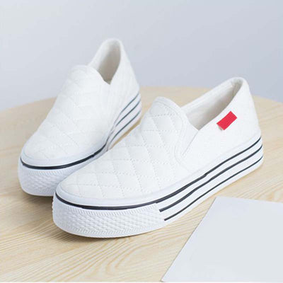 Mocasines Plataforma de Algodón para Mujer - Comodidad y Estilo Casual - Image 4