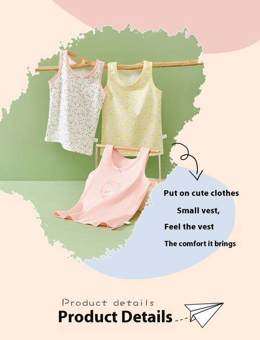 Camiseta Tirantes de Algodón para Niñas - Talla Grande - Image 18