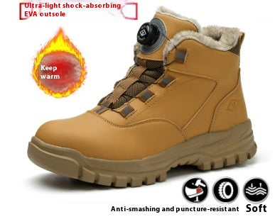 Botas de Seguridad Altas para Hombre - Protección Antiaplastamiento y Antipunción Todo Año - Image 5
