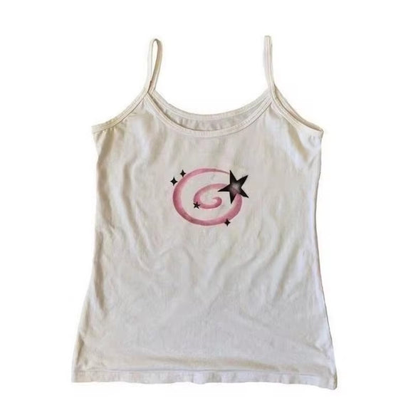 Camiseta Ajustada Estampada en Dacron para Mujer