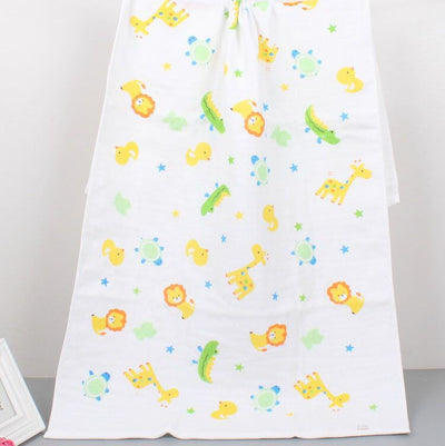 Toalla de Baño Infantil Doble Capa con Estampado Cartoon - Image 14