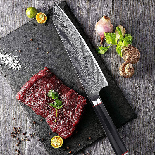Cuchillo Japonés Damasco para Filetear - Acero Importado de Alta Precisión - Image 15