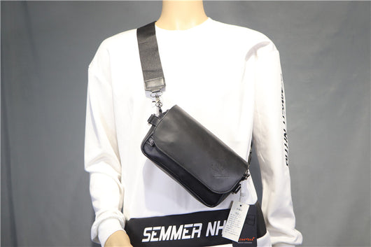 Bolsa Mensajera Hombre Banda Ancha Liso - Image 6