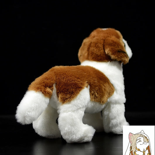 Peluche San Bernardo Realista - Muñeco Simulado de Perro Adorable - Image 13