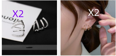 Aretes Clásicos de Zirconia y Plata S925 - Image 8