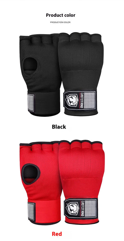 Guantes de Boxeo Medio Dedo con Vendaje Rápido y Protector de Mano - Image 19