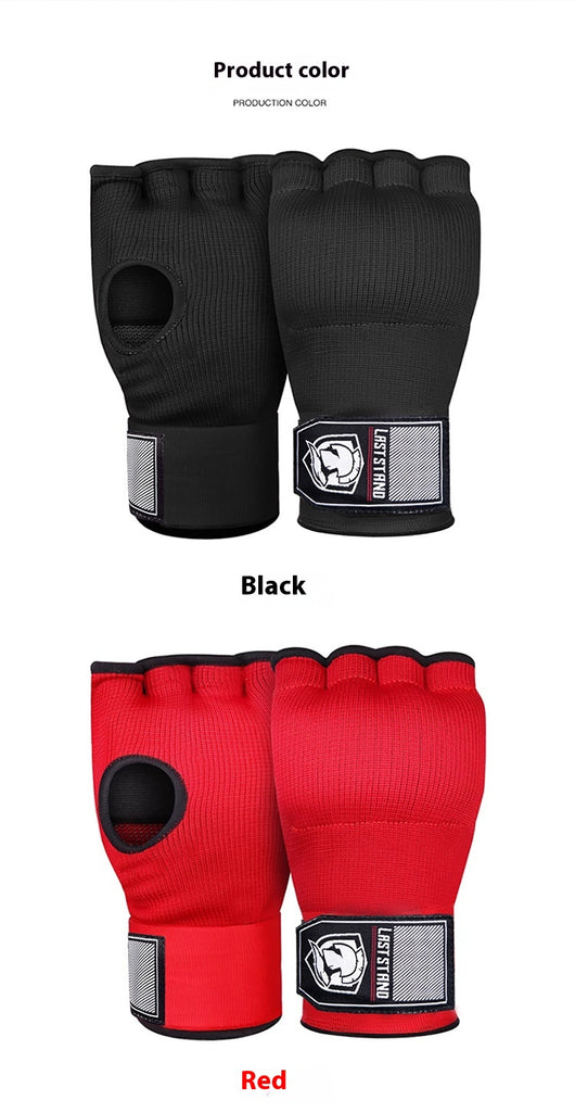 Guantes de Boxeo Medio Dedo con Vendaje Rápido y Protector de Mano - Image 19