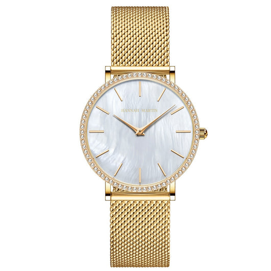 Reloj de Cuarzo para Mujer con Caja de Acero Inoxidable y Esfera de Diamantes - Image 7