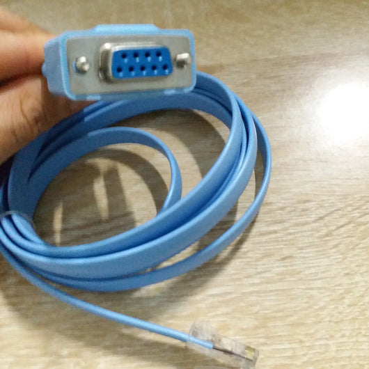 Cable de Red con Conectores RJ45 a Puerto Serial COM - Línea de Configuración para Router - Image 6
