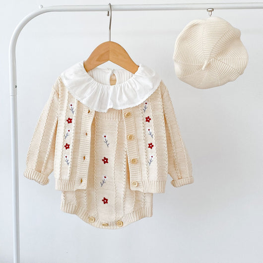 Traje Dos Piezas con Chaqueta Tejida y Tirantes - Image 50